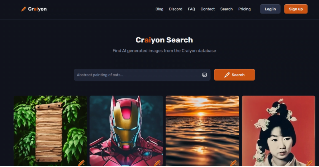 Craiyon : Create  Art with  free AI Art generator.