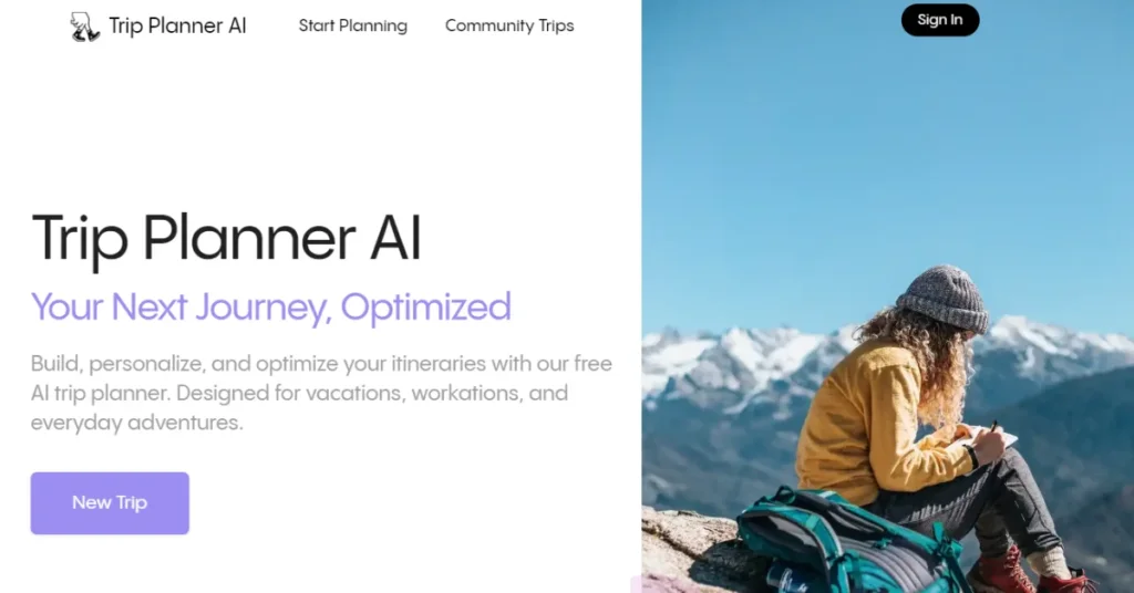 trip planner ai